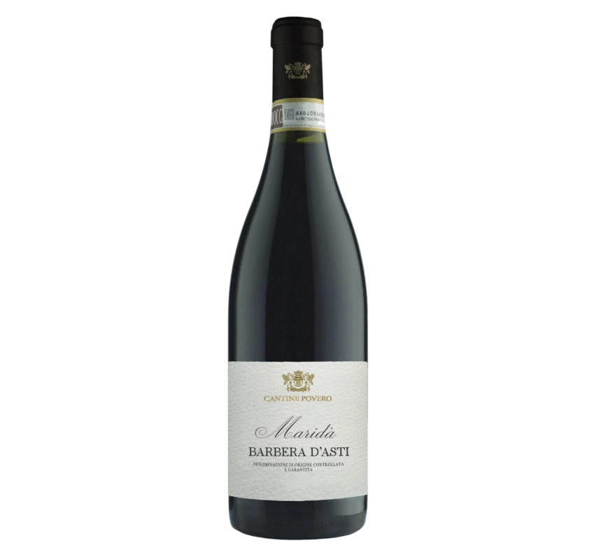 Barbera d’Asti Marida Cantine Povero | 2022 | Barbera 100%